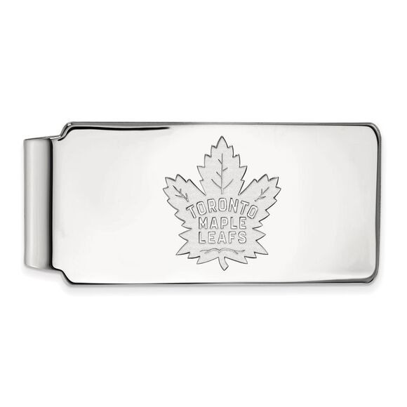 Sterling Silver NHL Toronto Maple Leafs Money Clip - Picture 1 of 4